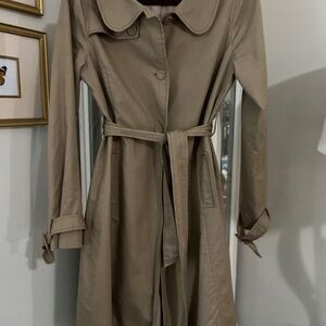 Classic Tan Trench Coat